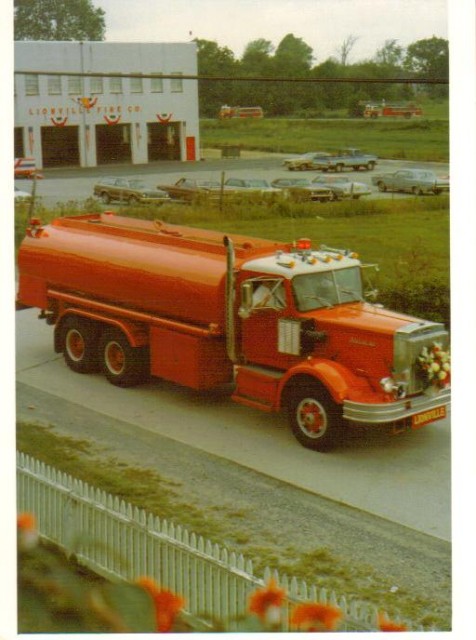 Tanker 47 with Mack tank remounted on new Autocar chassis.